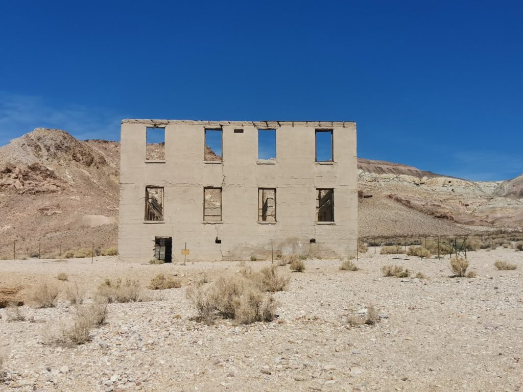 Rhyolite schoolhouse